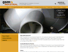 Tablet Screenshot of gsmindustrial.com